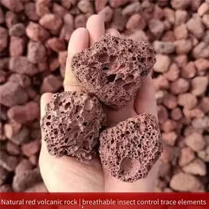 Chaoying 1-2 cm Black Volcanic Rock Filter Media for Constructed Wetlands, Volcanic Stone Ceramsite for Nitrification Filter Tanks thumbnail-1