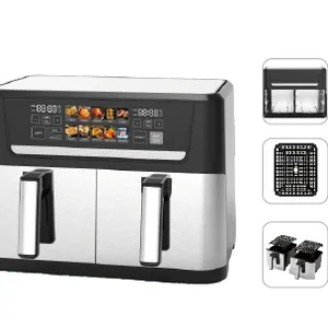 Air Fryer, Home Multifunctional Fried Chicken and French Fries Fryer, Intelligent Electric Fryer（Wechat/whatsapp:008613510231336） thumbnail-2