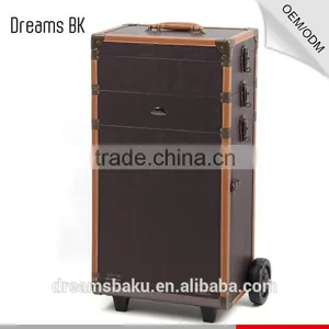 Promotional Trolley Hairdressing Makeup Kit Case Pvc Organizer Case thumbnail-1