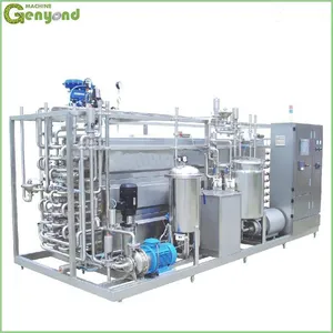 Uht Tube Type Juice Pasteurizer Sterilizer Machine Sterilization Beverage Uht Tubular Steril for Fresh Milk thumbnail-1