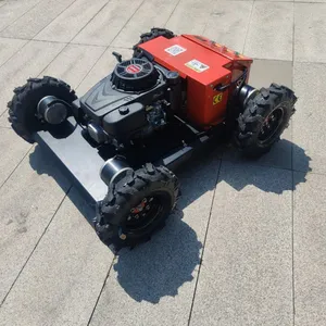 Vigorun VTW550 Gasoline Lawn Mower Tractor Euro5/EPA Remote Controlled Cordless Time-Saving Labor-Saving 550mm Cutting Width thumbnail-1