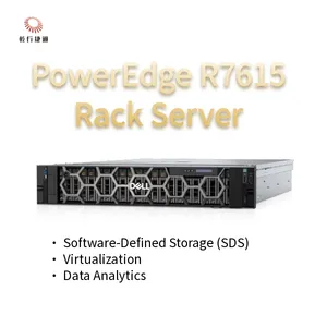 Dell PowerEdge R7615 2U Server With 128 Cores Rack Server，custom Storage Server，2 Way Server thumbnail-1
