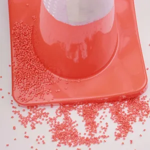 Eco-Friendly Easy Production Modified PVC Particles Granules Compound for Road Cone and Traffic Cones thumbnail-4