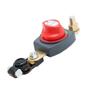 Heavy-Duty Battery Disconnect Switch, Compliant With Marine Standards, Includes Installation Guide thumbnail-1