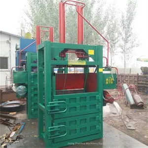 11-kilowatt 180-cylinder Iron Drum Flattening Machine, Stainless Steel Pipe End Flattening Machine, Vertical Hydraulic Baler thumbnail-4