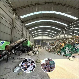 Smart Automatic Waste Recycling Plant 50tph Household Waste Disposal Machine City Garbage Municipal Waste Sorting Machine EPC thumbnail-1