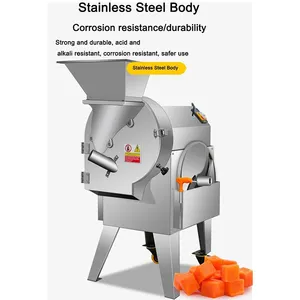 220V Stable Voltage QD-33 Vegetable Cutter Processing Machine for Domestic Catering And Food Factory Production thumbnail-4