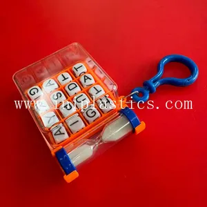 we Sell Mini Boggle Games With Sand Timer or Kechain thumbnail-2