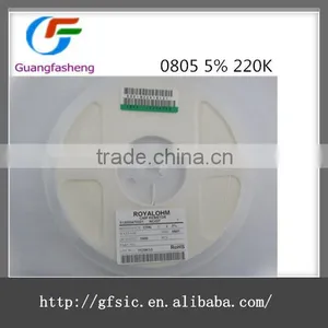 Hot Sale Electronic Components 0805 5% 220K thumbnail-1