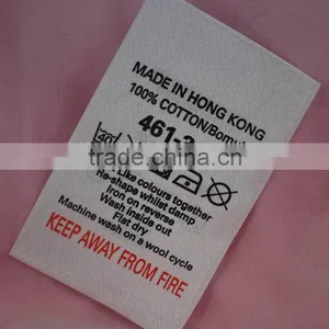 The Newest First Choice Custom Silver Printed Ribbon Label thumbnail-3