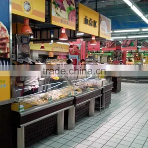 APEX Supermarket Deli Showcase/equipment for Keeping Food Hot/hot Food Display Cabinets/hot Food Showcase thumbnail-2