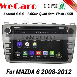 Wecaro WC-MZ8001 Android 4.4.4 Car Gps Navigation for Mazda 6 Car Dvd Android 2008 - 2012 3G Wifi Playstore thumbnail-4