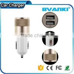 2016 New Wholesale With High Quality IC Protecting Vehicle Automobile DC Adapter 2 USB Car Charger Bulk Buy From China thumbnail-2