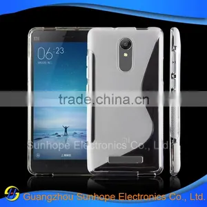 S Line Design Tpu Cell Phone Covers for Xiaomi Redmi Note 2 Pro thumbnail-1