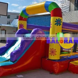 Inflatable Rainbow Playground, Inflatable Bouncer, Mini Bouncer, Inflatable Playground for Sale thumbnail-1