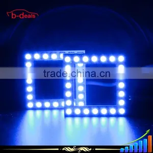 B-deals Car Parts Led Angel Eye 3'' Pod Light Kit for Trucks thumbnail-6