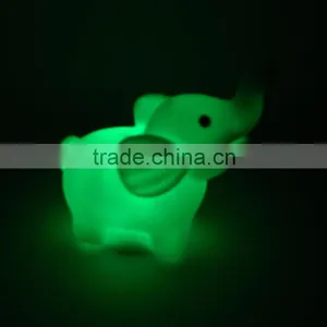 Newest Design Rotocast Soft Elephant Cute Led Light Soft Toy thumbnail-1