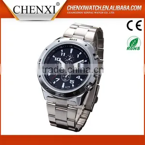 Made In China Factory Price Japan Movt Quartz Watch Stainless Steel Back thumbnail-2