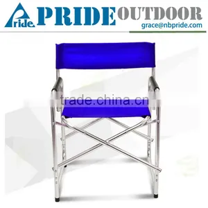 Portable Travel Colorful Camping Beach Audiovisual Aluminum Canvas Folding Director Chair Quality Choice thumbnail-1