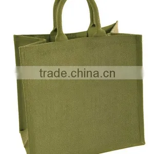 2016 High-end Plain Large Jute Wine Recycle Bag Wholesale thumbnail-2