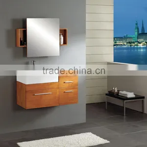 Aqua Gallery Solid Wood Bathroom Furniture With Mirrored Cabinet thumbnail-1