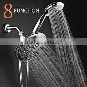 3-way Rainfall Shower-Head and Handheld Shower thumbnail-6