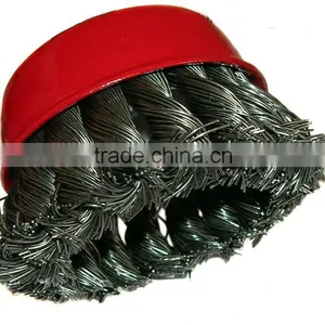 Twisted Knot Wire Cup Brush,CEPILLO DE COPA ENTORCHAD thumbnail-2