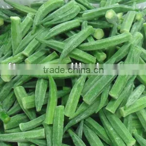 Newest Crop China Organic Frozen Okra Whole With BRC thumbnail-1