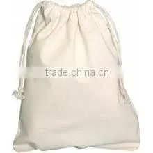 Drawstring Cotton Bag Without Print 2015 thumbnail-6