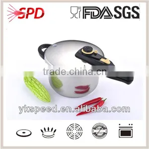 5L 22CM Aluminum Big Pressure Cooker thumbnail-1