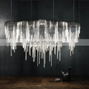 E14 Pendant Lamp Light Bulb Lobby Hotel Decoration Chandelier Light RT 003D thumbnail-1