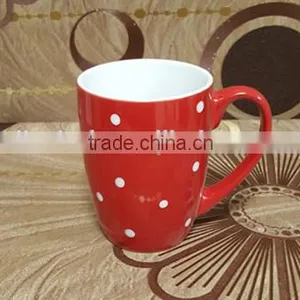 Beautiful Red Fancy Glazed Ceramic Italian Coffee Cups Manufacture thumbnail-6