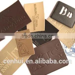 2016 New Fashion High Quality Custom Embossed Leather Patch Quality Choice thumbnail-3