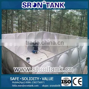 SRON Brand Stainless Steel Water Storage Tank Price for Sale / 304 316 SS Food Grade thumbnail-5