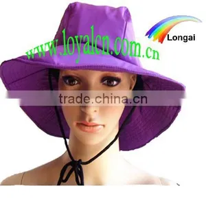 Fashion Ladies Waterproof Sunscreen Summer Hat thumbnail-1