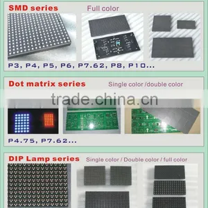 LED Dot Matrix Module/High Brightness Full Color LED Unit Board/High Quality LED Module/P6.0 Full Color Unit Board-SMD thumbnail-1