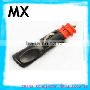European Style ac Adapter Red Head Cigarette Lighter to dc Adapter thumbnail-1