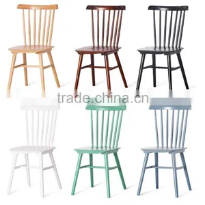 Cafe Restaurant Wood Dining Chair in Dining Room thumbnail-1
