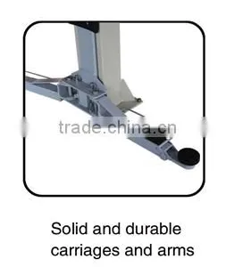 Clear Floor Two Post Car Lift Electric Release Original Manufacturer thumbnail-3