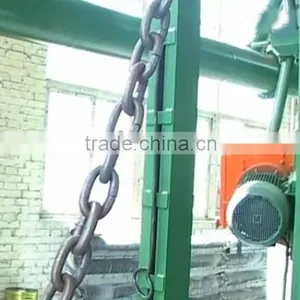 Marine Anchor Chain and Offshore Mooring Chain Shot Blasting Machine thumbnail-2