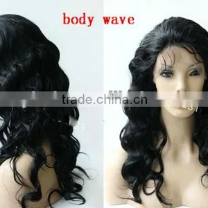 Indian Remy Monofilament Wigs Full Lace Wigs With Bangs Bellewigs thumbnail-1