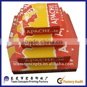 OEM Die Cut Pizza Box Made in Dong Guan thumbnail-1