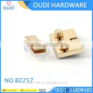 Best Wholesale Zinc Alloy Case Bag Turn Lock,factory Supply High Quality Low Price Bag Accessories Bag Turn Lock. thumbnail-2