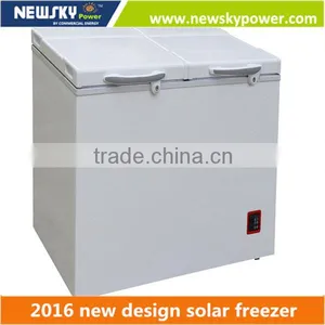 BR170F DC 170L Double Door Freestanding Solar Deep Freezer thumbnail-1