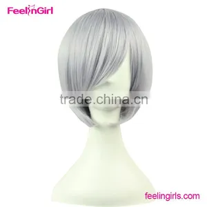 Cute Bob Cosplay Short Wig for Party thumbnail-5