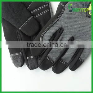 Microfiber and Shockproof Palm Custom Cycling Gloves thumbnail-5