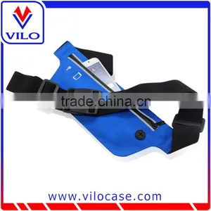 One Pockets Waist Bag With Headphone Bud thumbnail-2