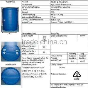 220L Tight Head Drums thumbnail-2