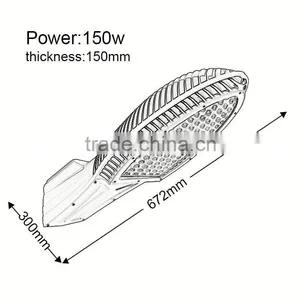 High Brightness Waterproof Cob Led Street Light 84w thumbnail-2