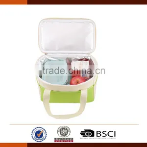 Canvas Insulated Cooler Bags for Lunch Box thumbnail-1